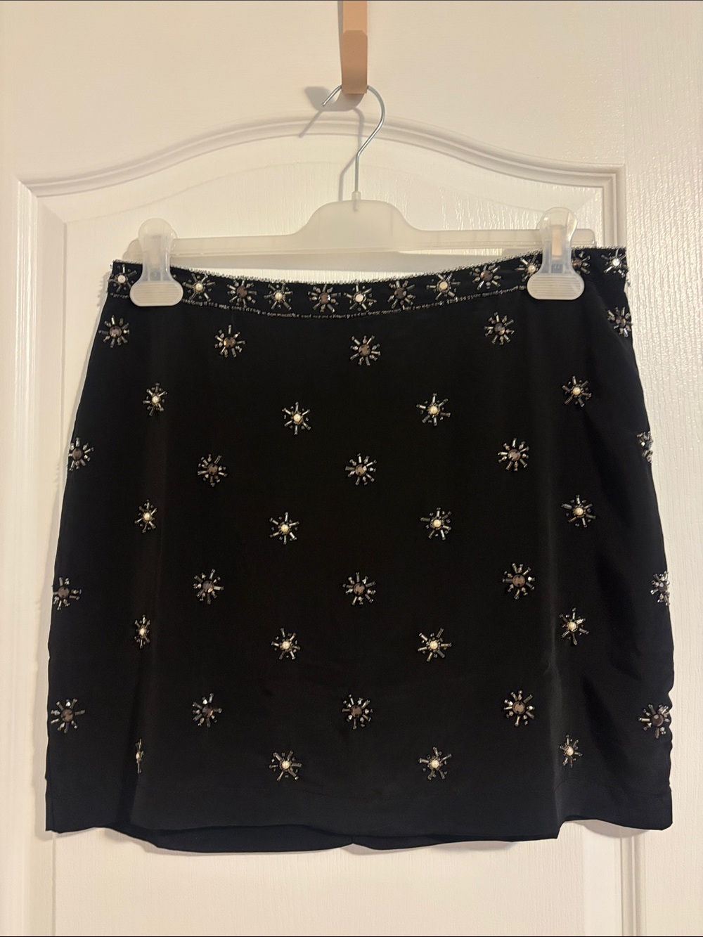 Reitmans Black Mini Skirt - 8 Petite
